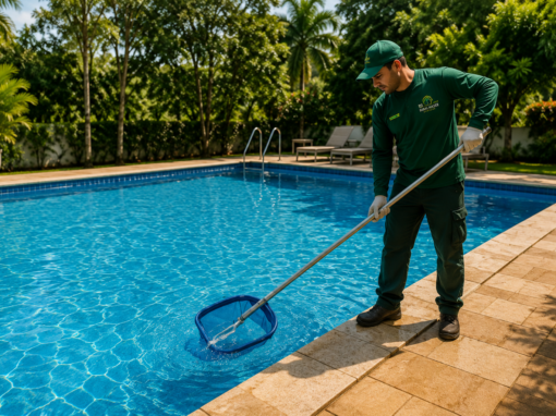 Lavagem de Piscina